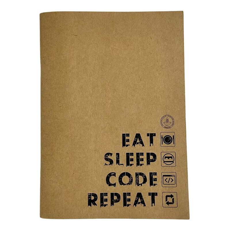 NoteBook - Wrapper Printed 80 pages NoteBook - Wrapper Printed 80 pages
